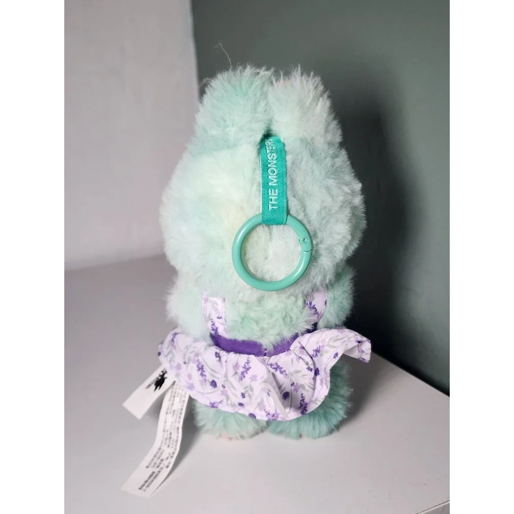 Pop Mart Labubu Big Into Energy Serenity Vinyl Plush Bedazzled Custom Green